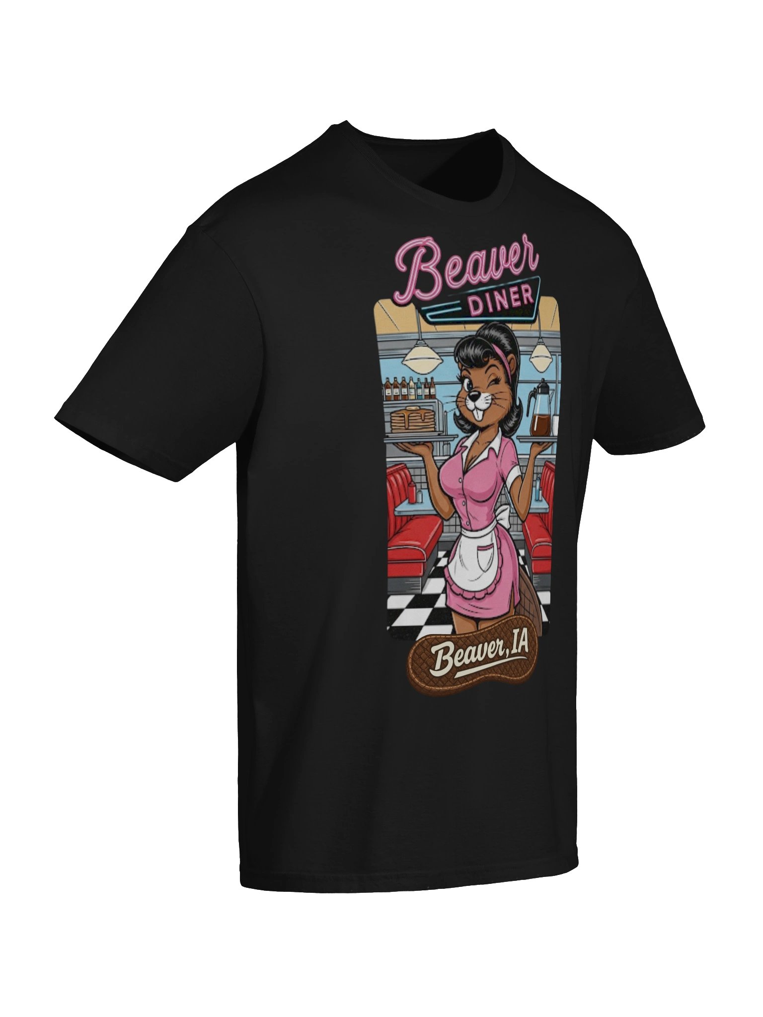 Beaver Diner T-Shirt product image (88)
