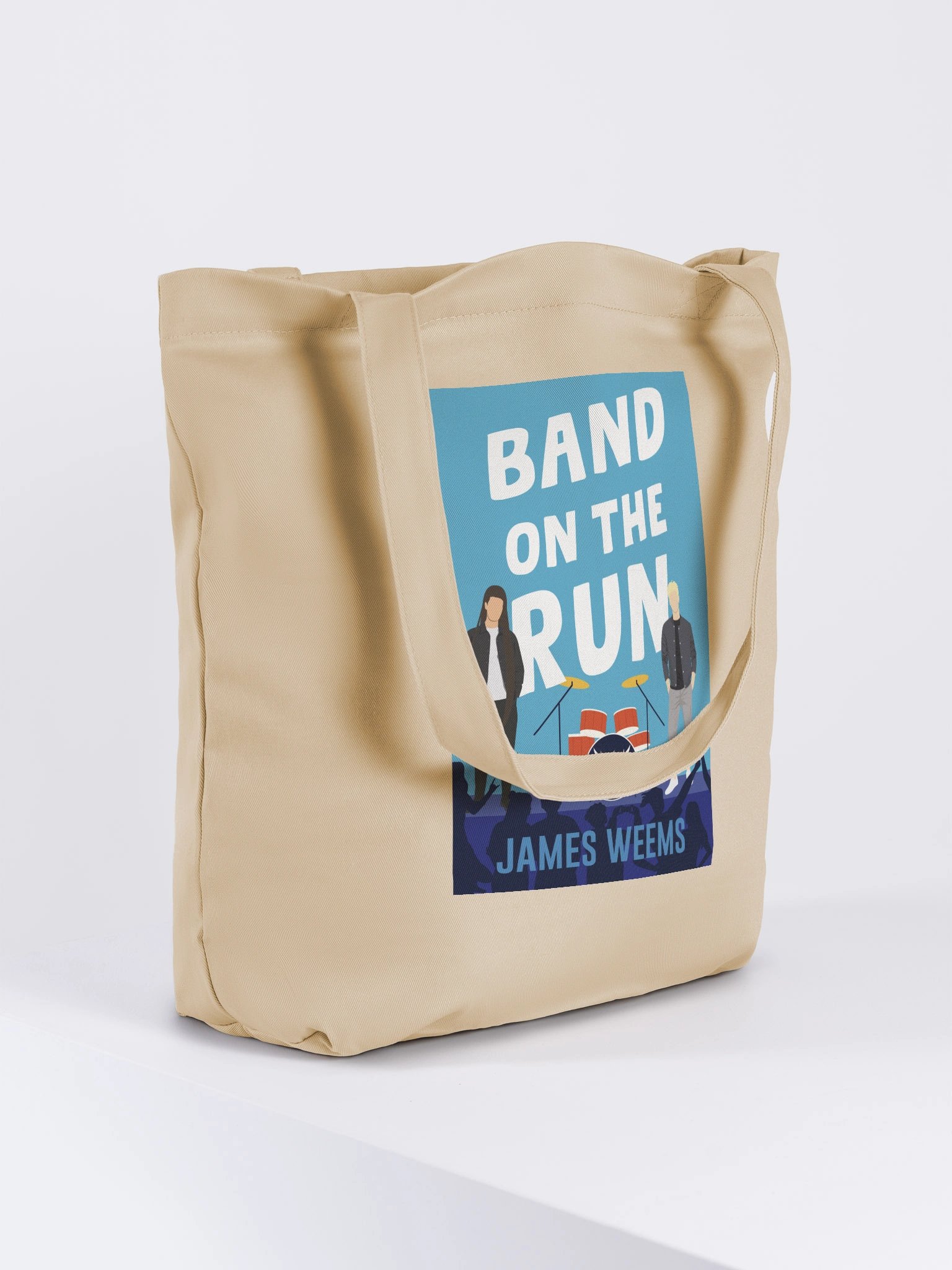 Band on the Run Eco-friendly Tote Bag product image (4)