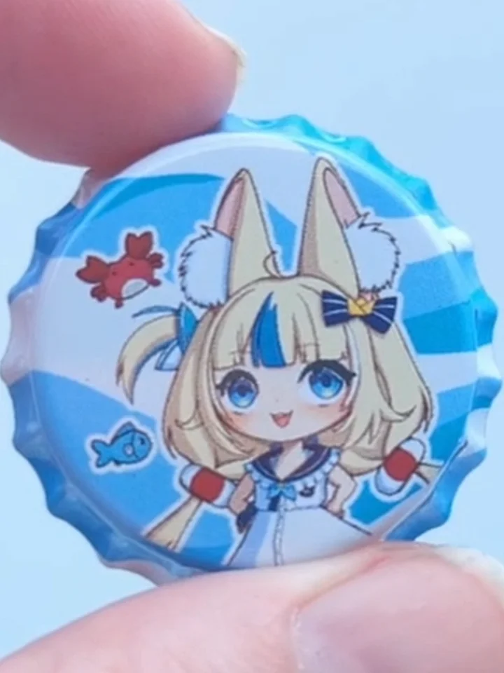 Saba Bottle Cap Pin product image (2)