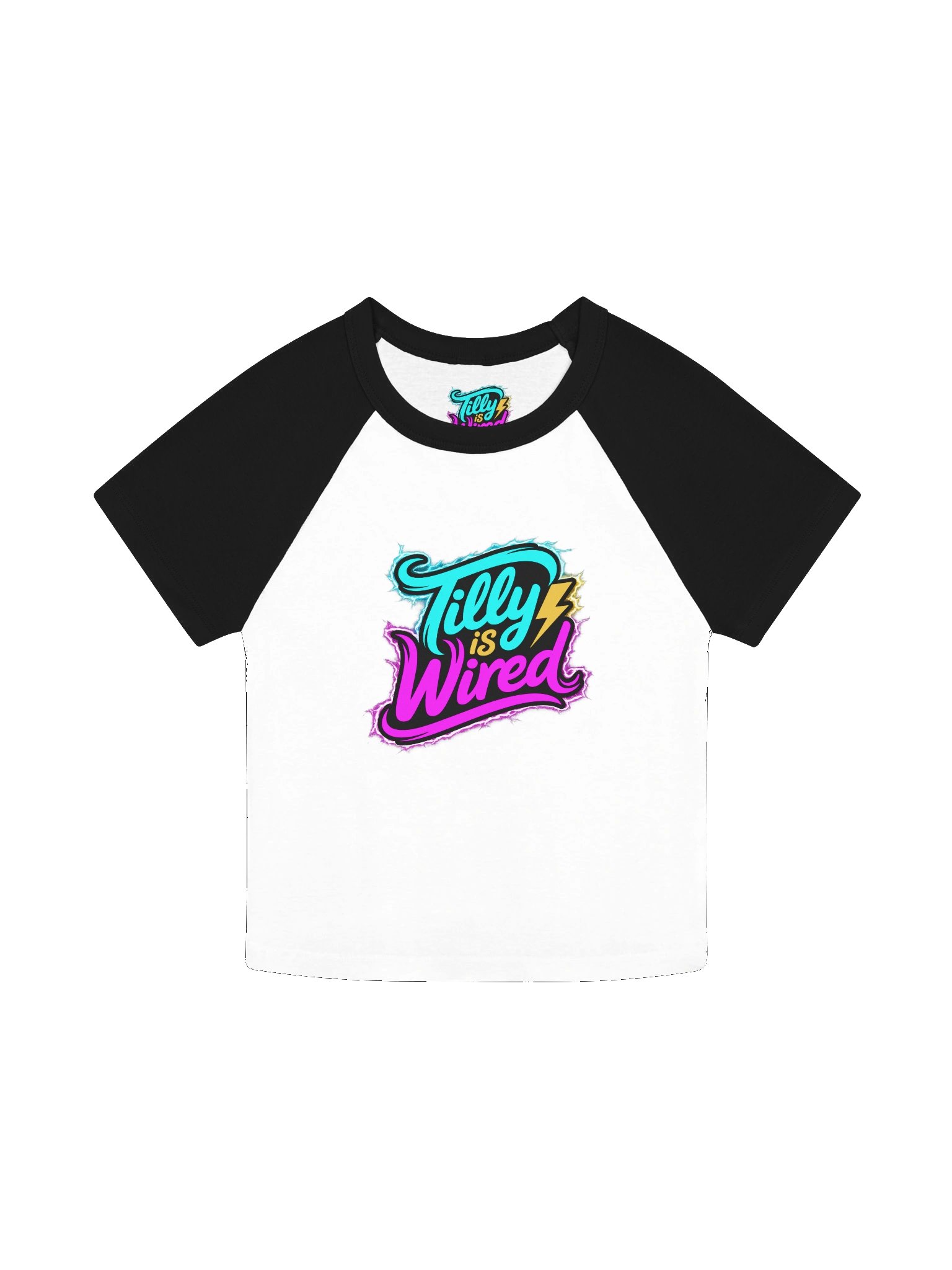 Women's Crop Baseball T-Shirt product image (1)