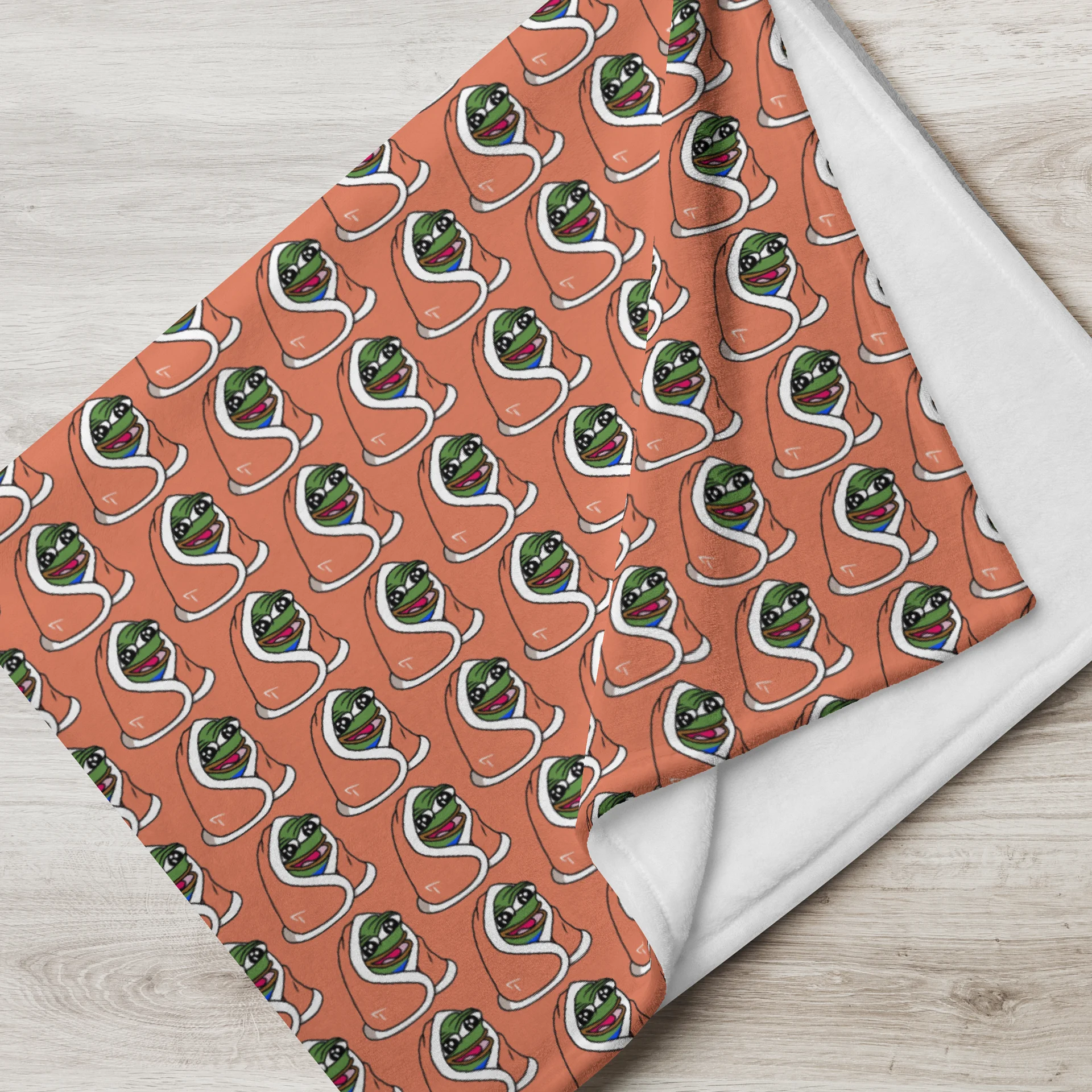 Orange Comfy Blankey! product image (2)