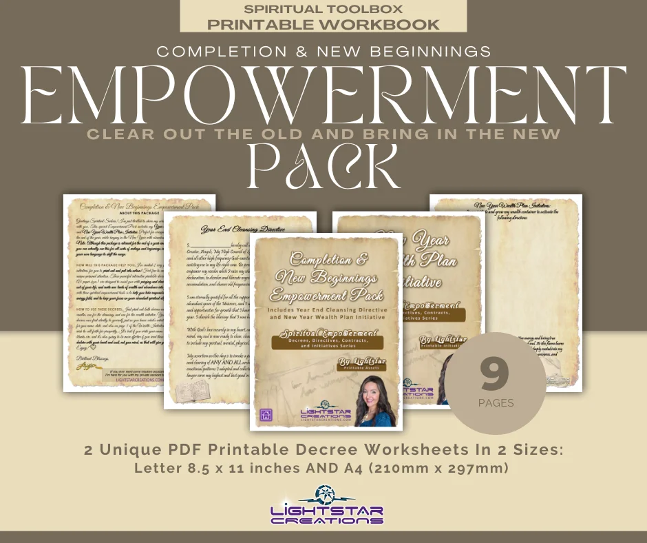 Completion & New Beginnings Empowerment Pack Workbook product image (1)