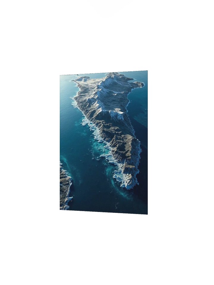 Magellan’s Passage: 3D Topographical Relief Map of the Great Discovery product image (10)