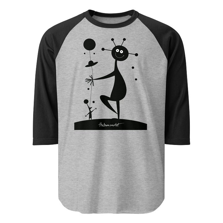 Tultex Fine Jersey Raglan Tee product image (1)