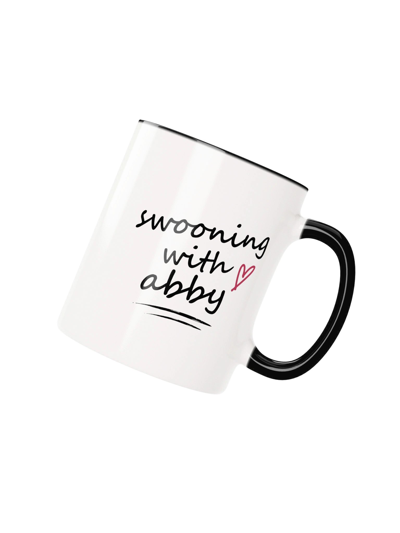 Kisses-Only & Lovin' It Mug Blk product image (2)