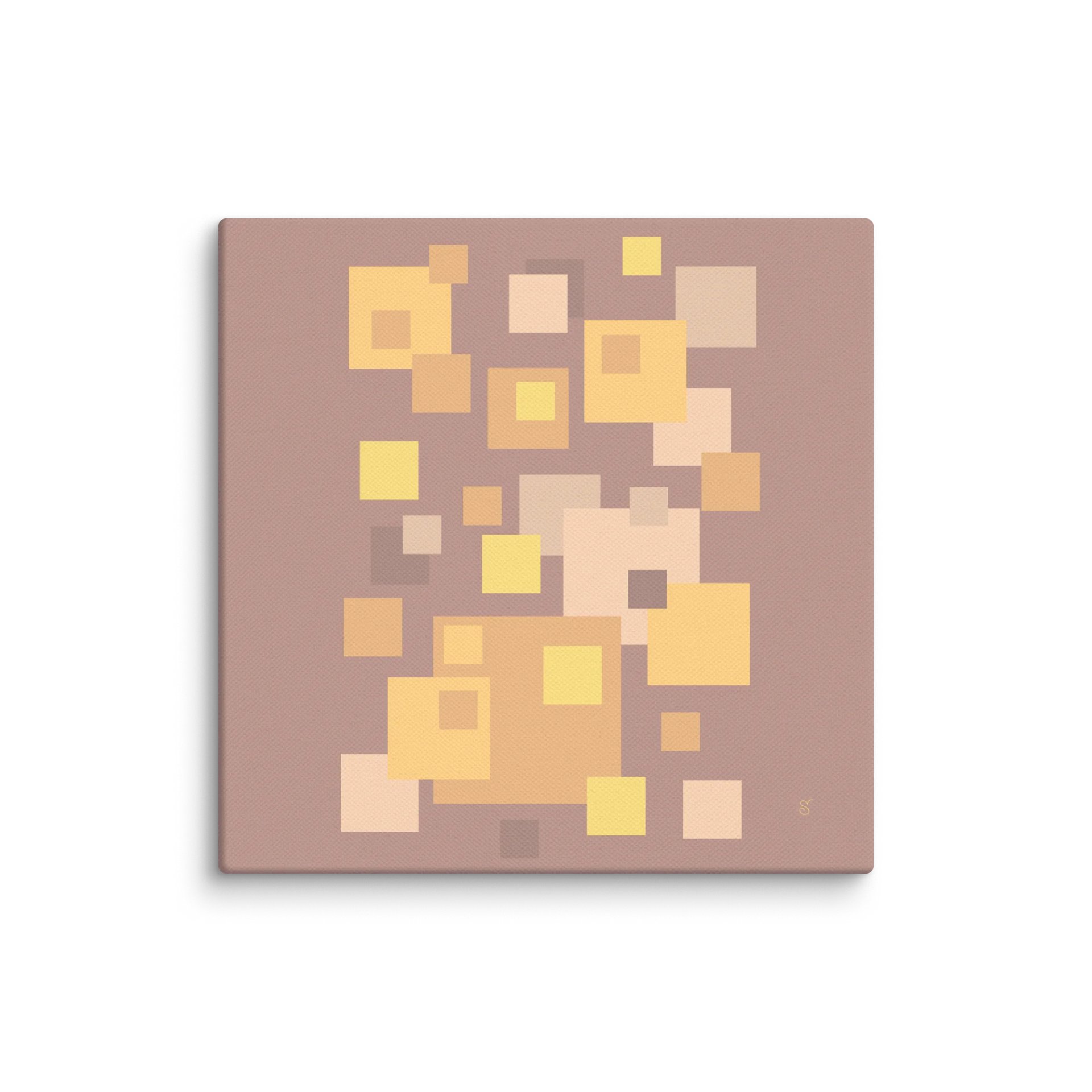 Earthly Layers Canvas Collection - Abstract Image No. 3 product image (1)
