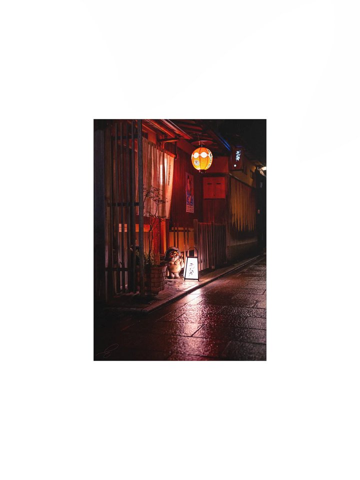 Little Tanuki - Japan - Fine Art Print Poster product image (2)