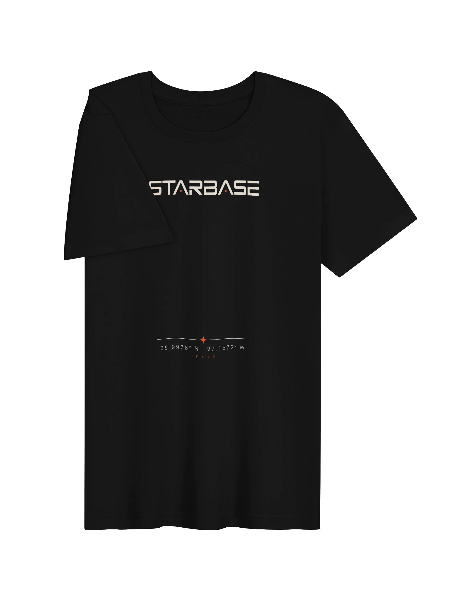 SpaceX Starship Starbase Coordinates Tee product image (3)