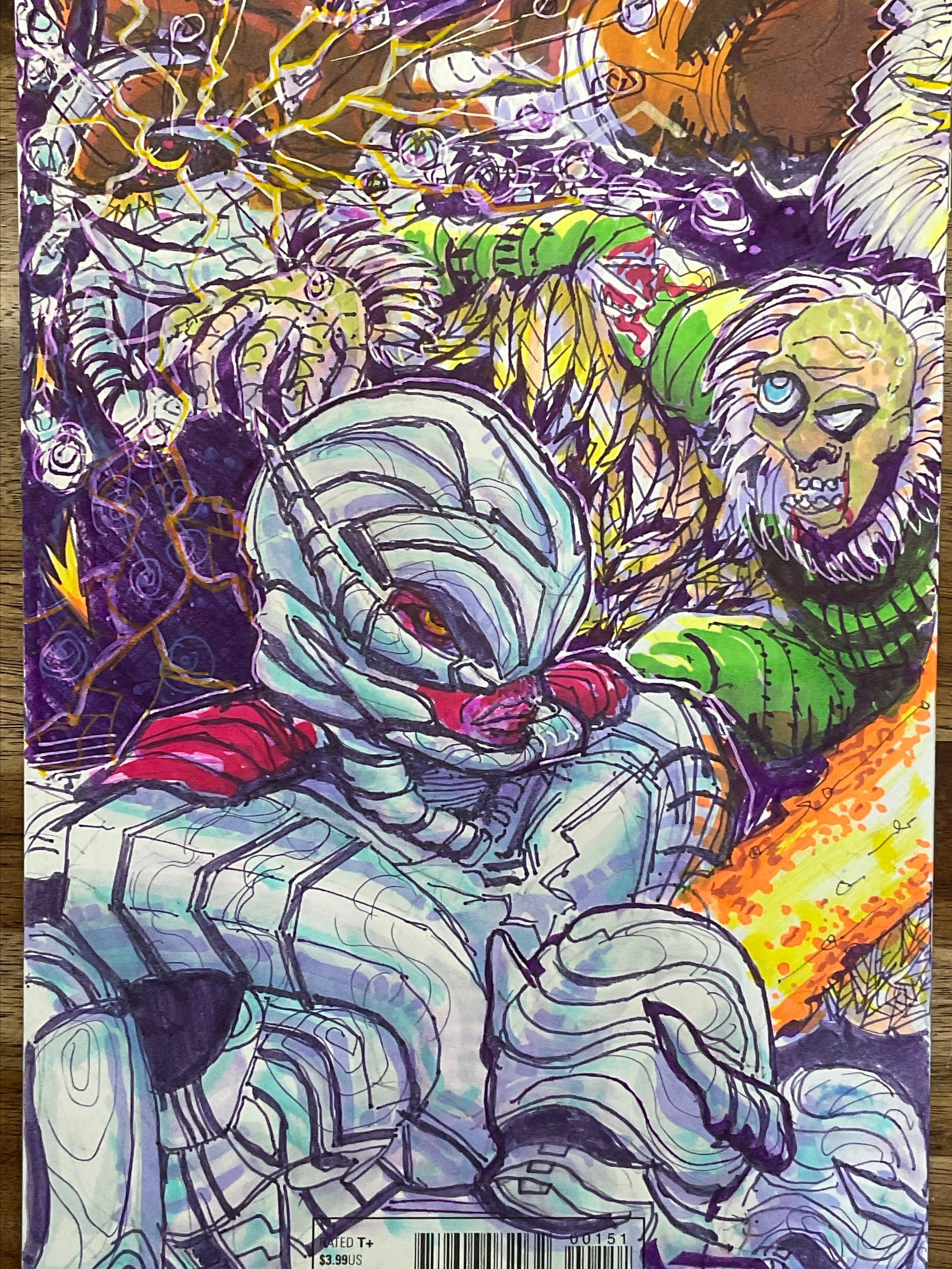 Age of Ultron vs Marvel Zombies - Original Artwork product image (1)
