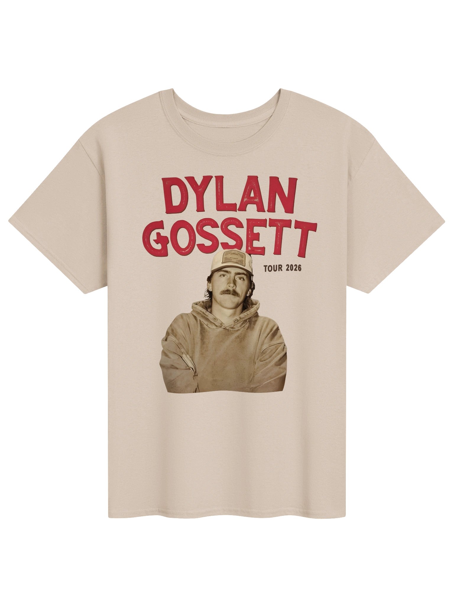 Dylan Gossett Tour 2026 Merch Tshirt product image (1)