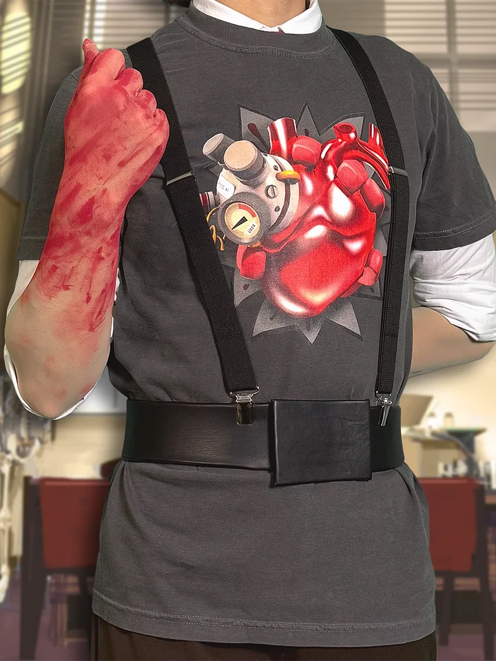 Team Fortress 2 Über Heart T-Shirt + BTS Discord Pass! product image (1)
