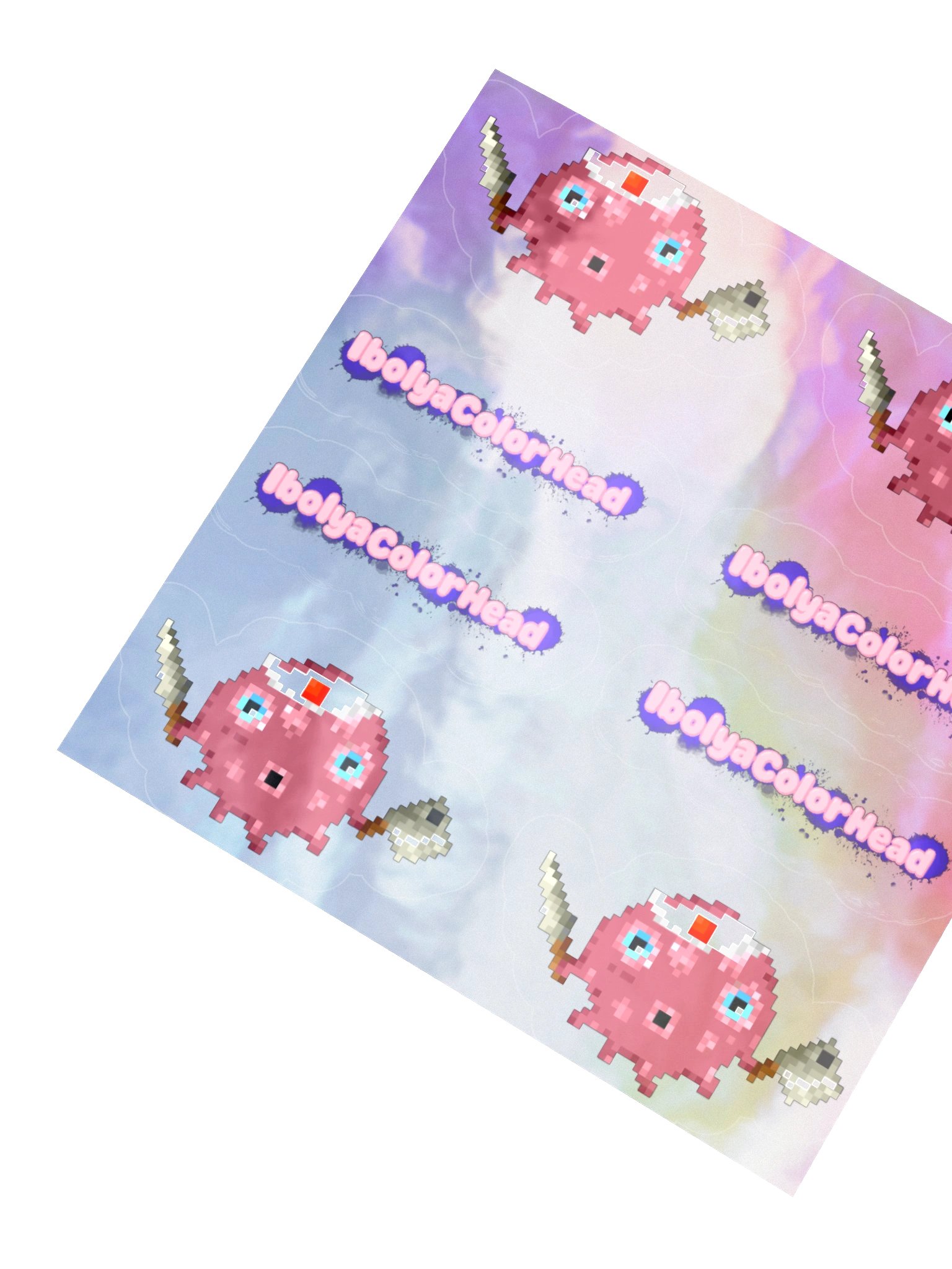 Ollie The Octopus Holographic Sticker product image (2)