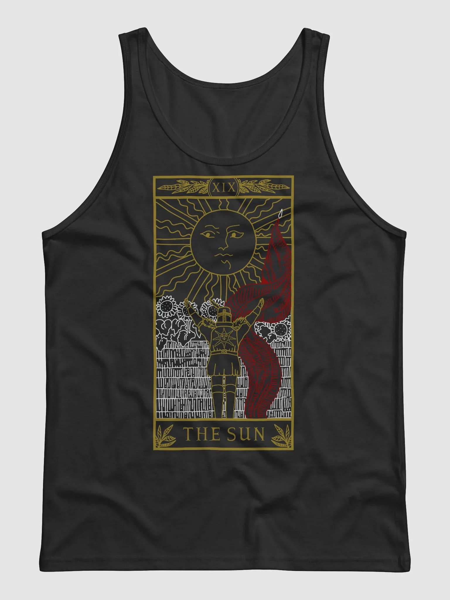 Praise The Sun Tarot Card Tank product image (1)