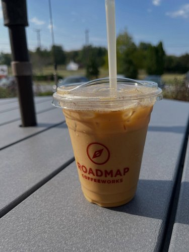 Coffee shop road trip edition! This is @roadmapcoffeeworks out in Lexington Va, which is in an ideal pit stop location for a ...
