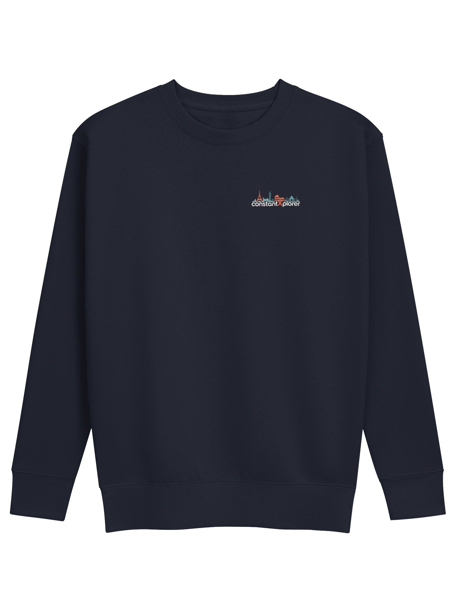constantXplorer Crewneck Sweatshirt, Black or Navy product image (16)
