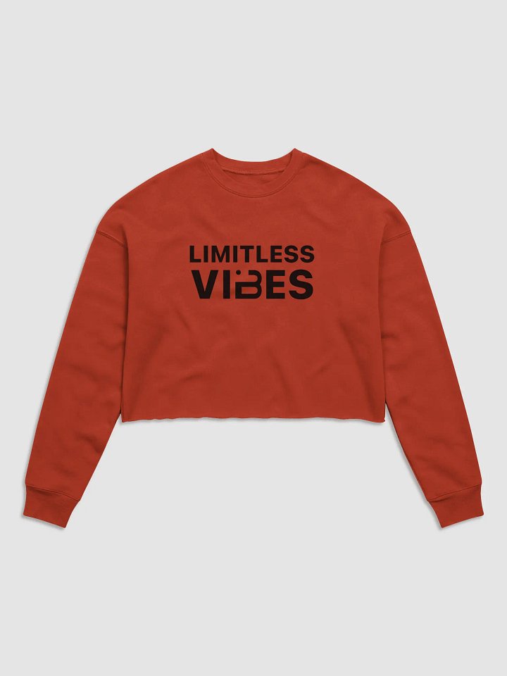 BUIII Limitless Vibes Women's Fleece Crop Sweatshirt product image (1)