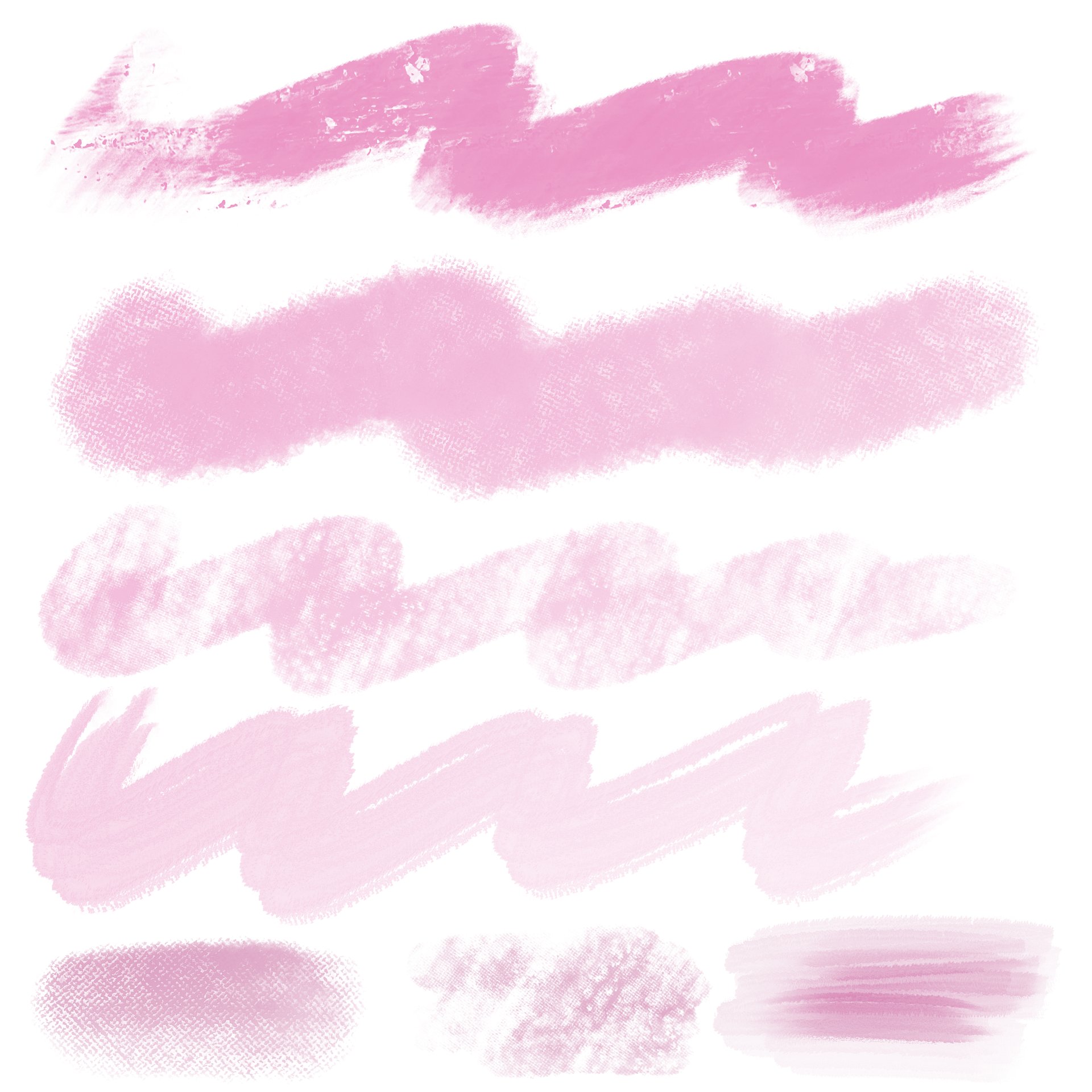 94pk Experimental Paint Brushes for Procreate product image (11)