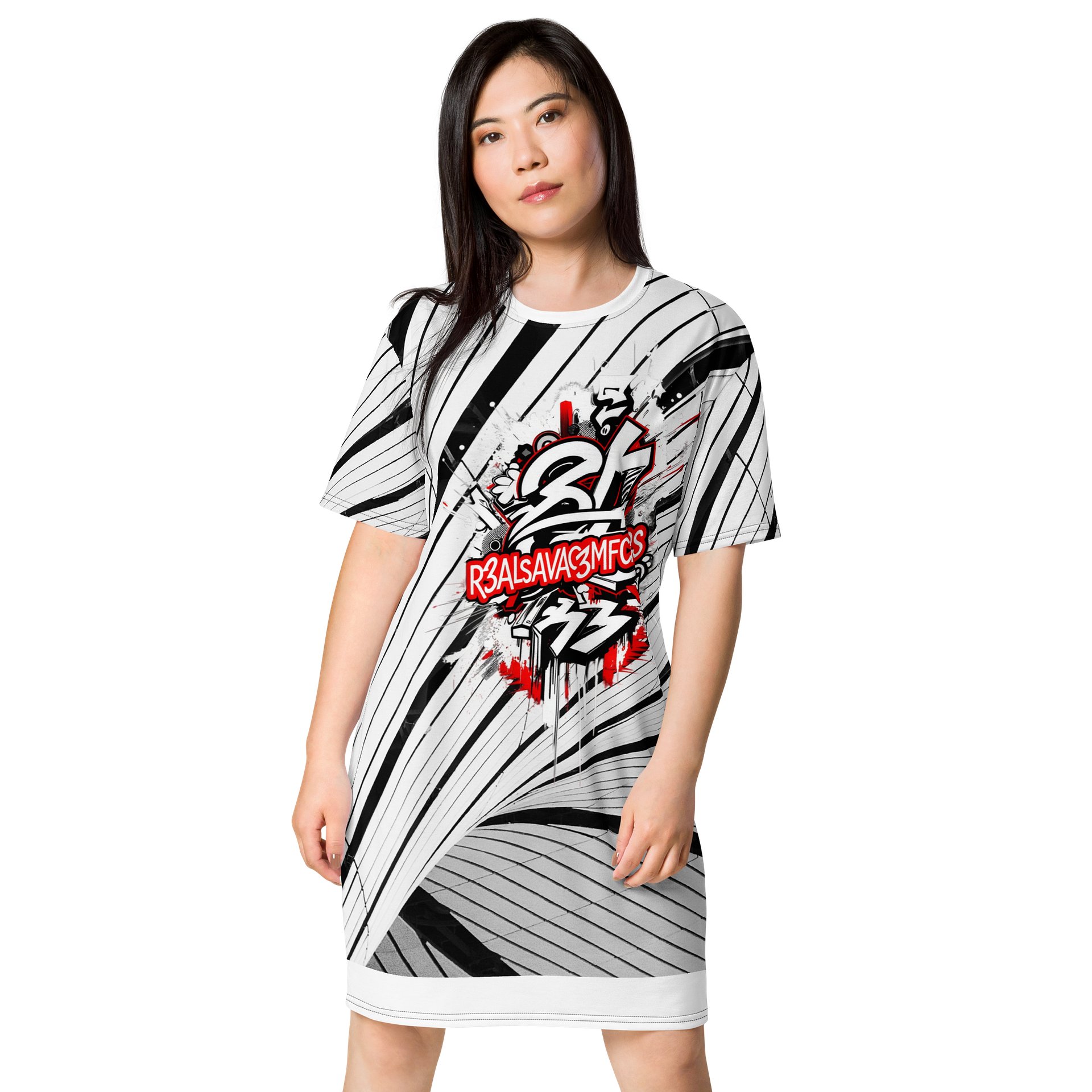 r3alsavagemfckrs Urban Chic T-Shirt Dress product image (1)