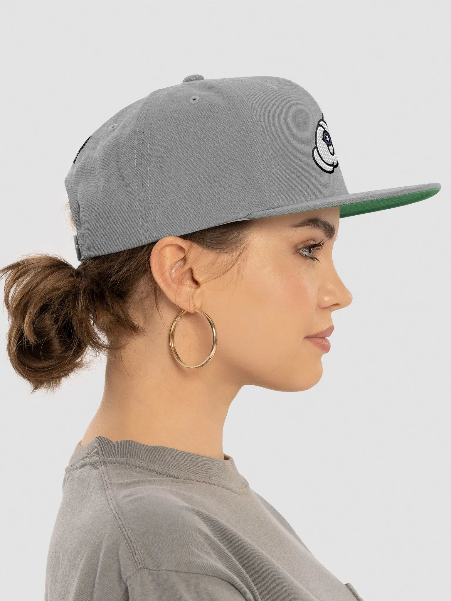 Triangular Eye Snapback Cap product image (13)