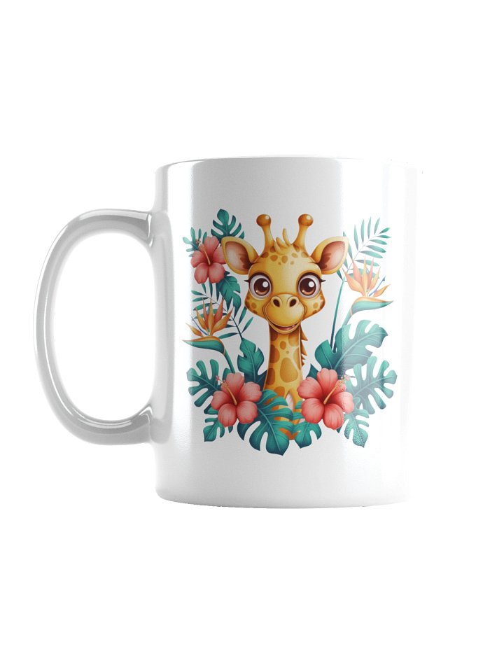 Tropical Giraffe Animal Coffee Mug product image (1)