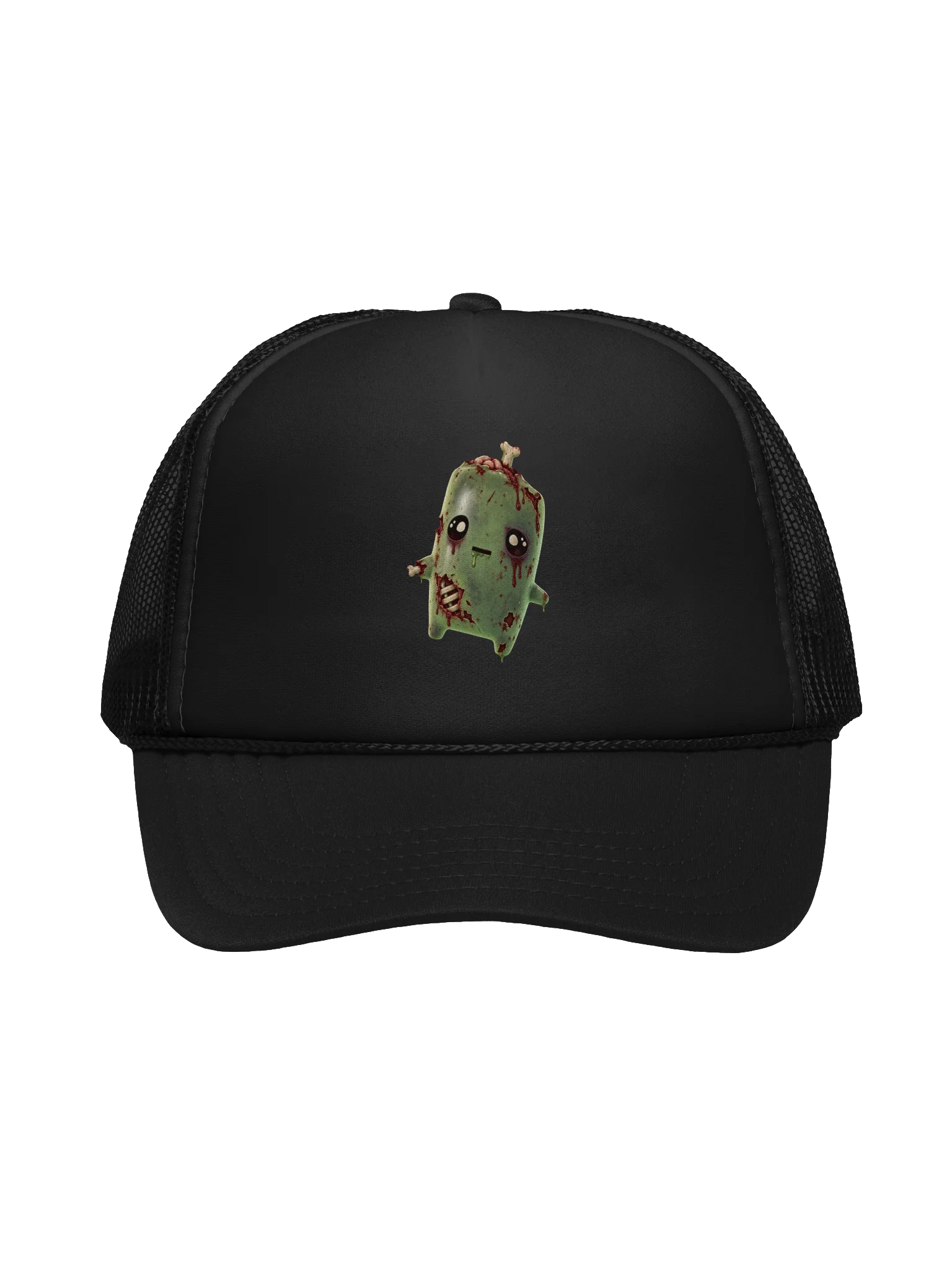 SPRITEFEST "Zombie Sprite" Black FOAM Trucker Snapback Hat product image (1)