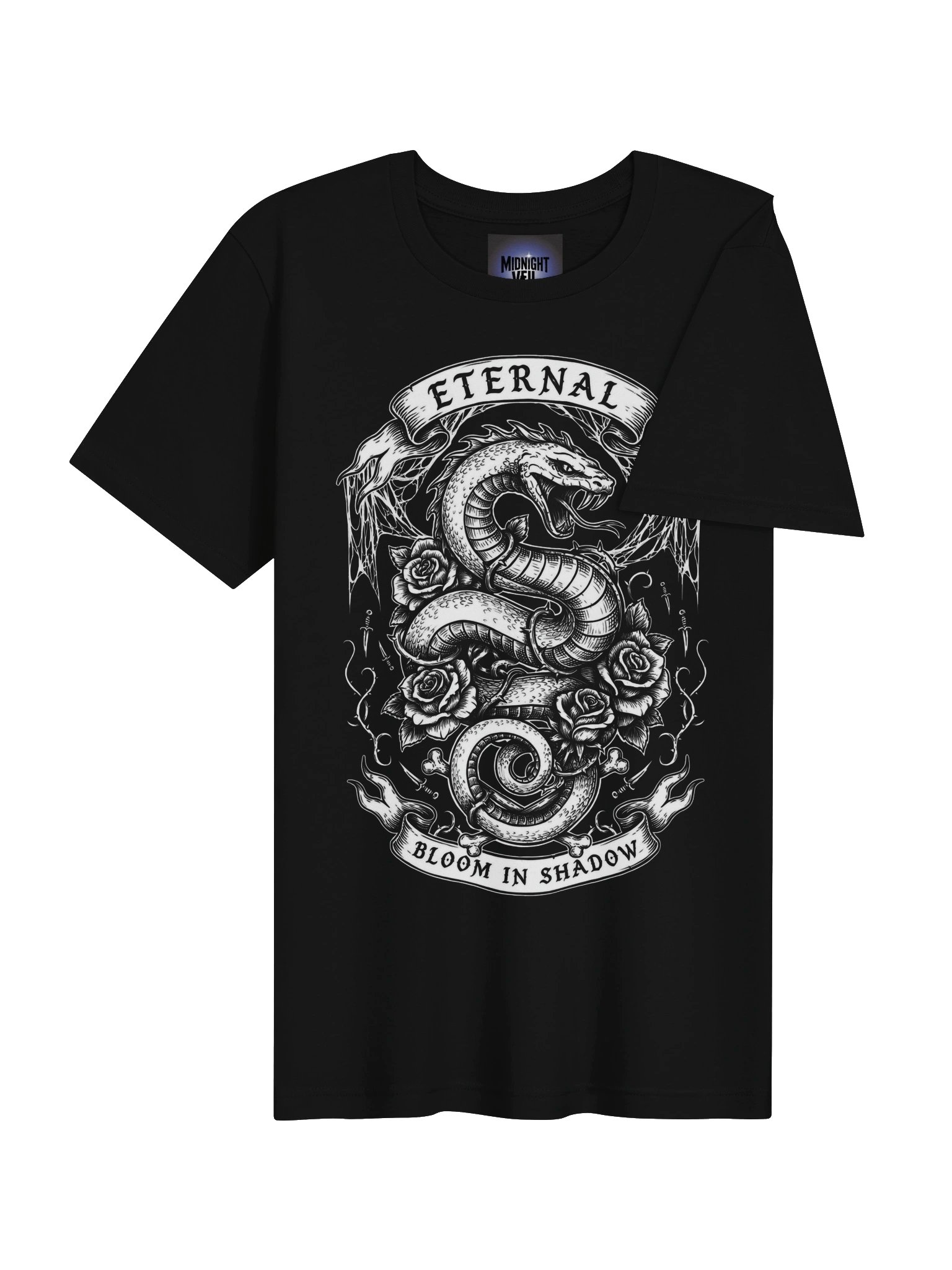 Eternal Snake Tattoo Style Tee product image (34)