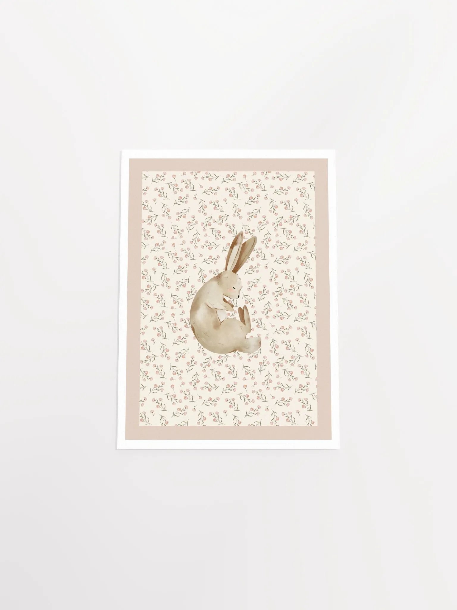 Boho Bunny Nursery Print 5 product image (5)