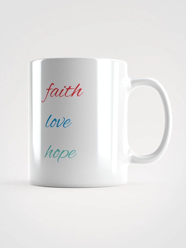 FAITH, LOVE, HOPE Faith, love, hope, faith love hope, Bible, Jesus, religion, Christianity, God, Jesus Christ, Christian, product image (1)