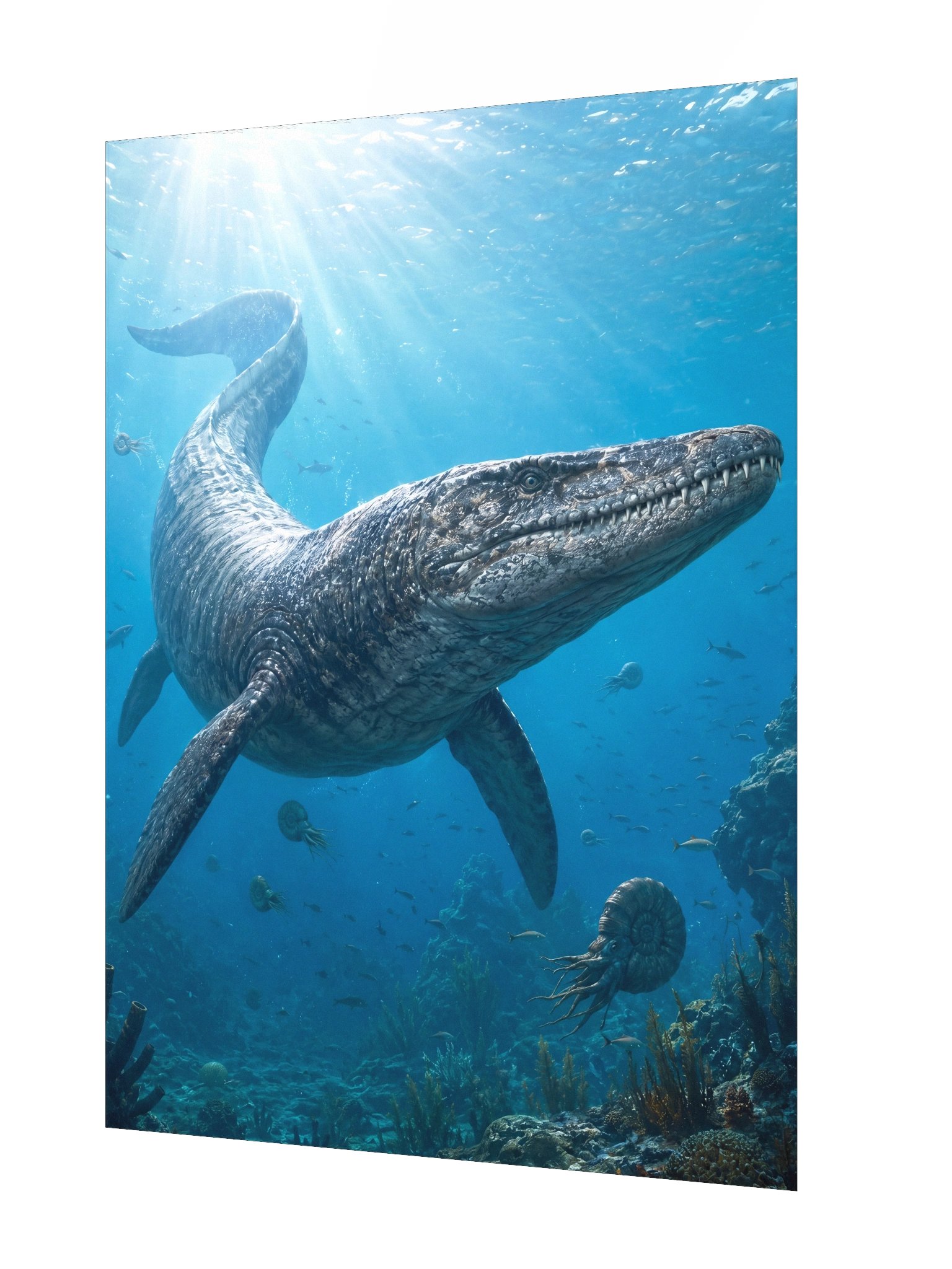 Mosasaurus Prehistoric Ocean Poster product image (2)