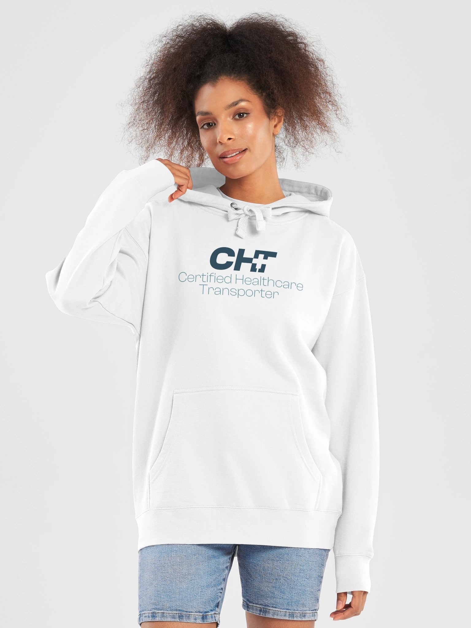 CHT Classic Hoodie - White product image (5)