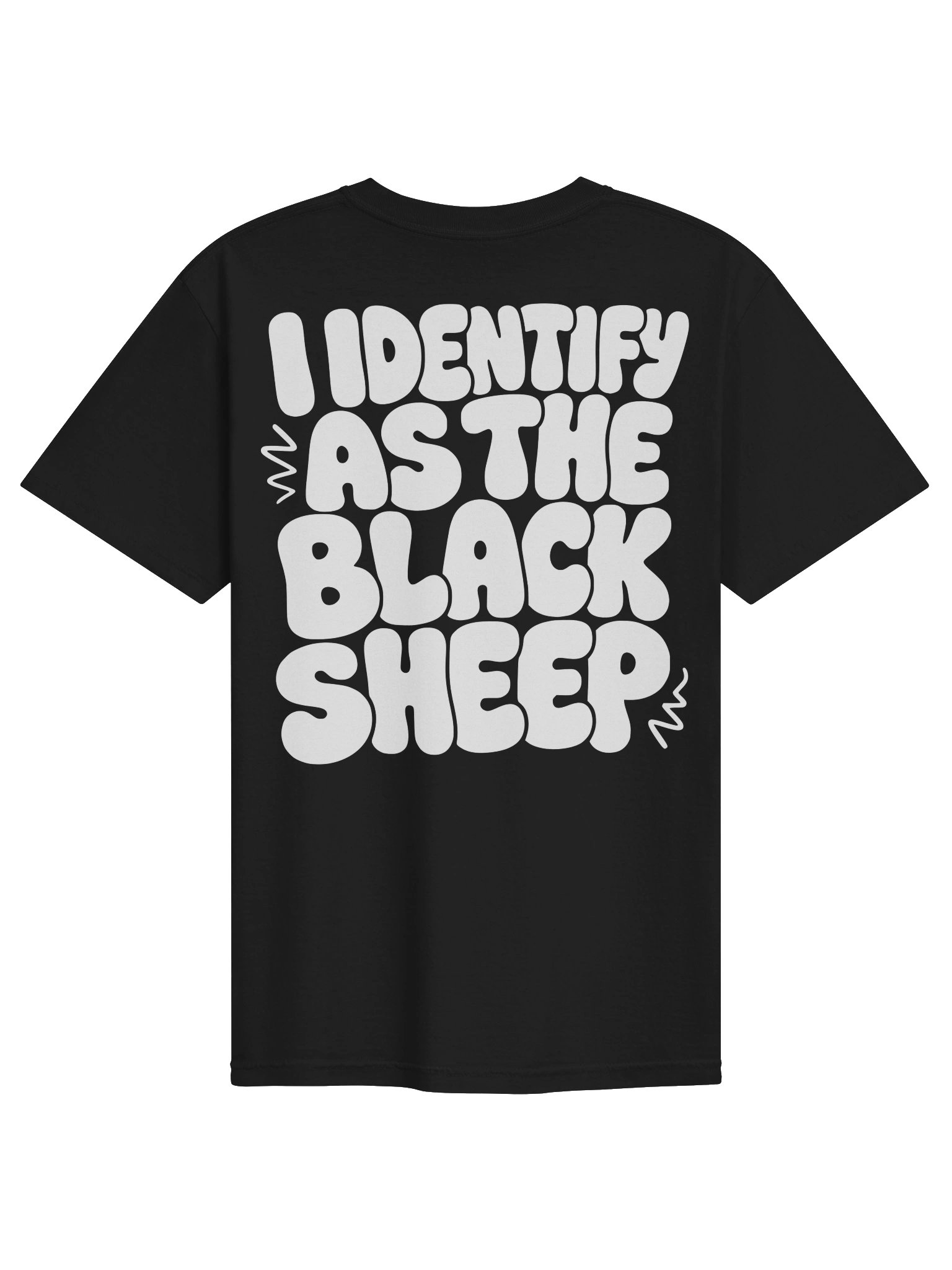I Identify as the Black Sheep Tee (Front and Back Print) product image (10)