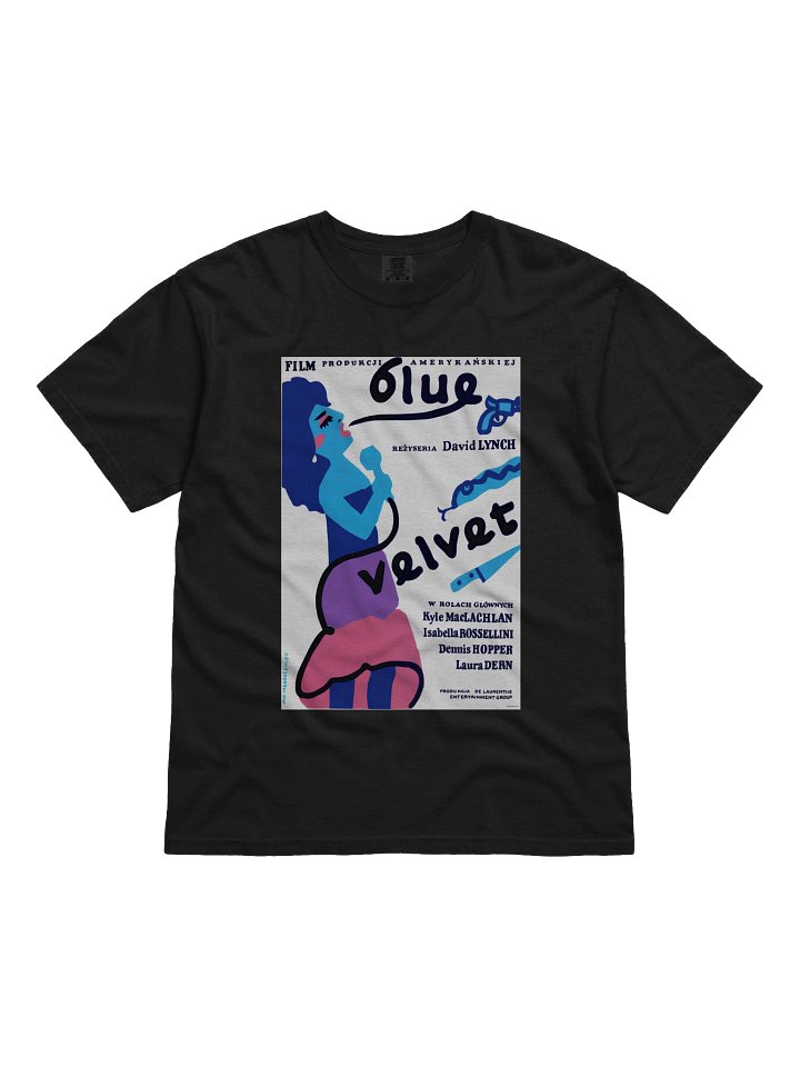 POLISH BLUE PRINTED TEE product image (1)