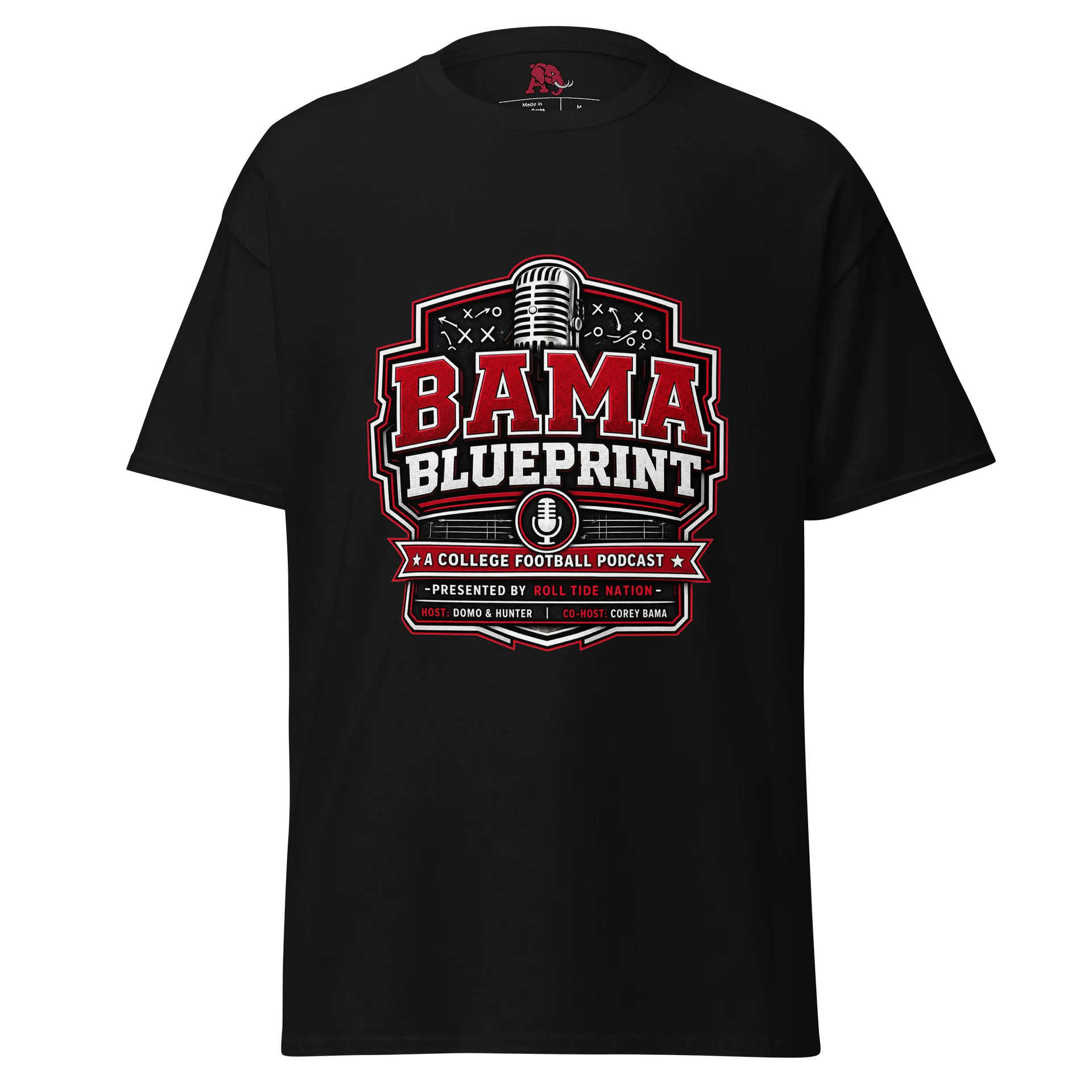 Bama Blueprint College Football Podcast Tee product image (8)
