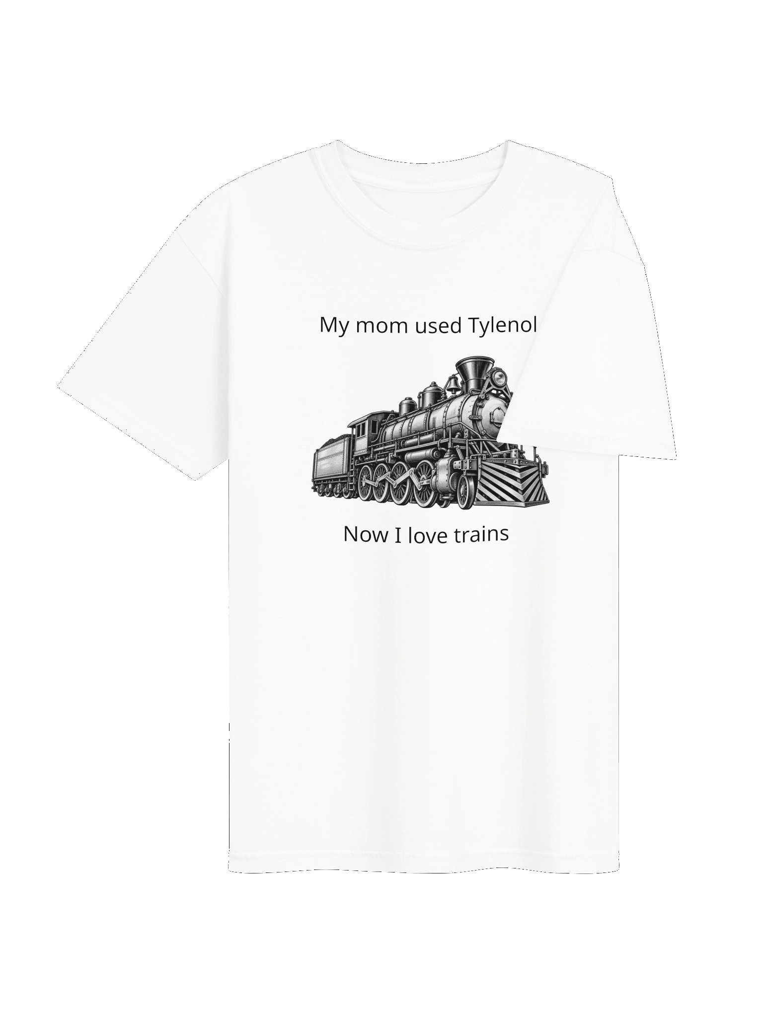Adult Steam Locomotive T-Shirt product image (4)