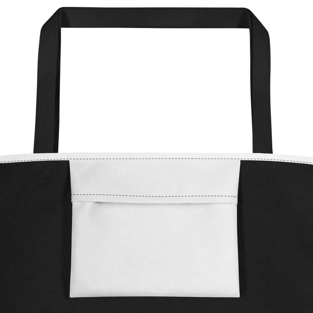 Large Tote Bag w/ Pocket LTFB0136 product image (2)