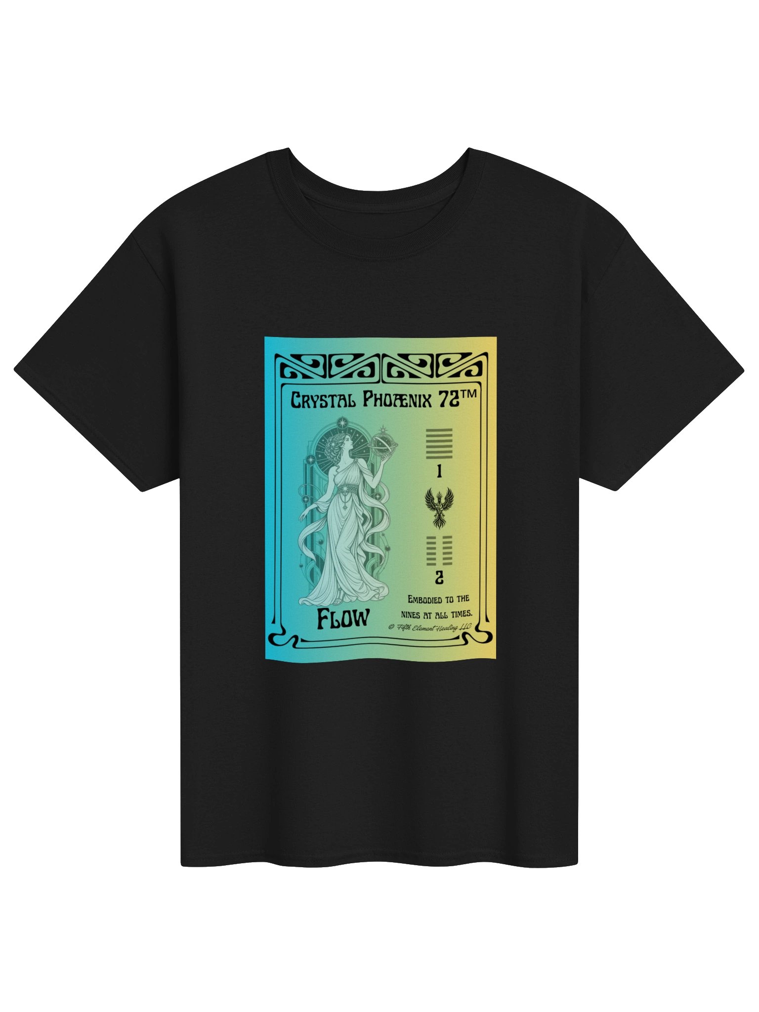 Crystal Phoænix 72™ Flow Tee - Jade product image (1)
