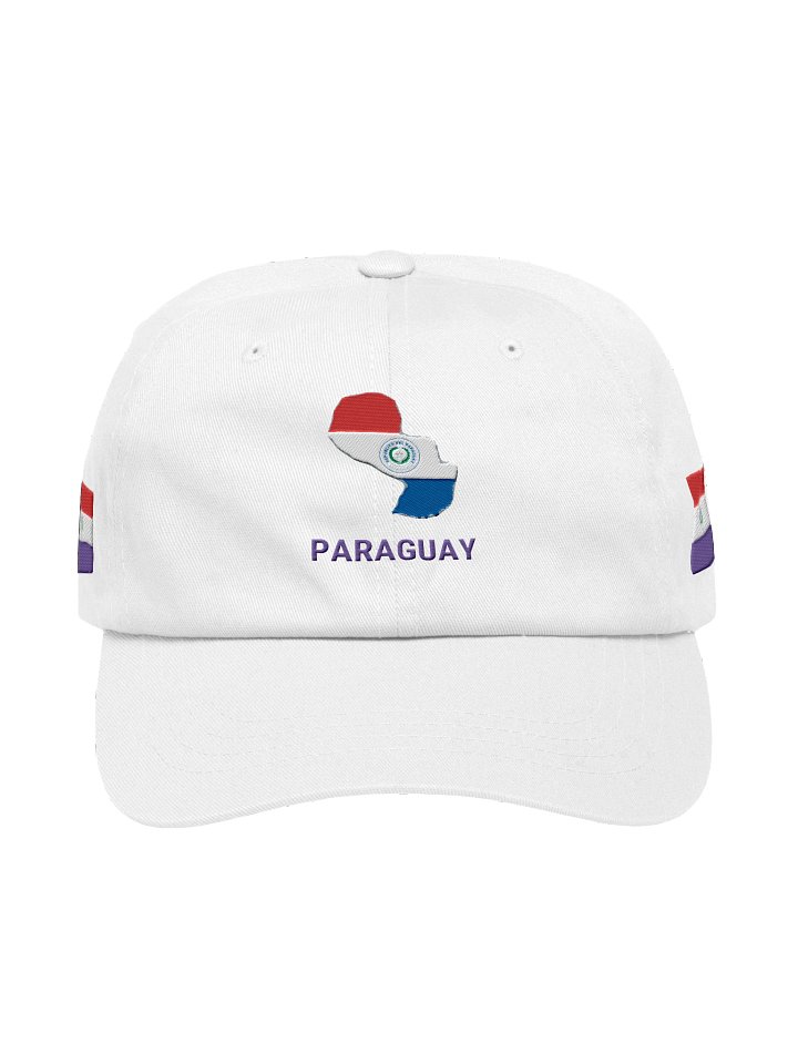 Paraguay 2026 World Cup Flag Dad Hat - Paraguay Soccer Fan Cap - Premium Embroidered Chino Cotton Twill product image (1)