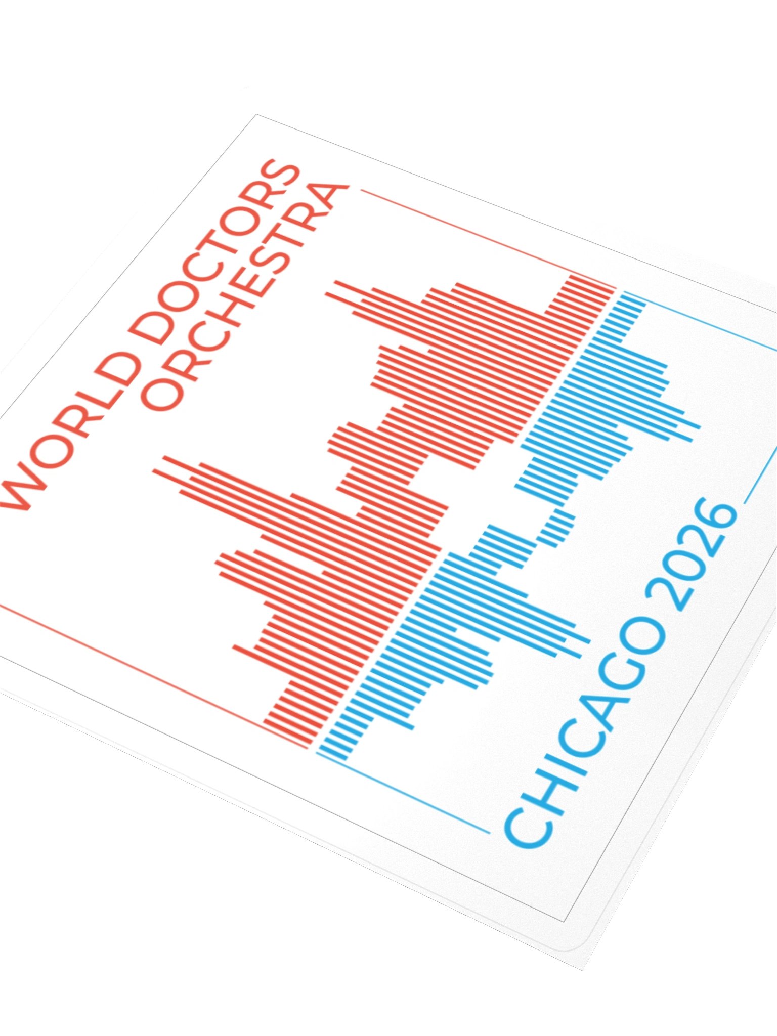 WDO Chicago Square Sticker product image (3)