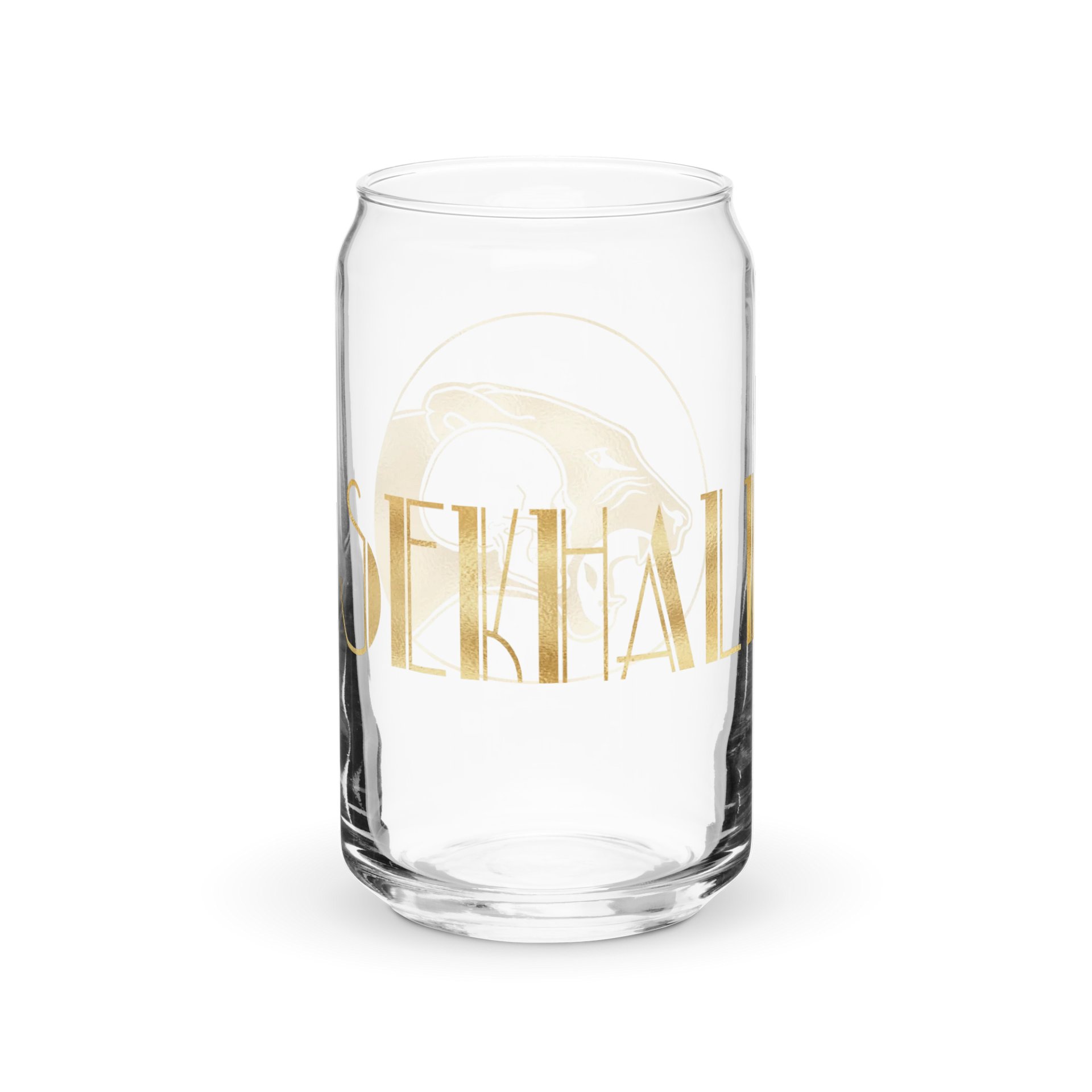 Logo Gilded Can-Shaped Glass product image (3)