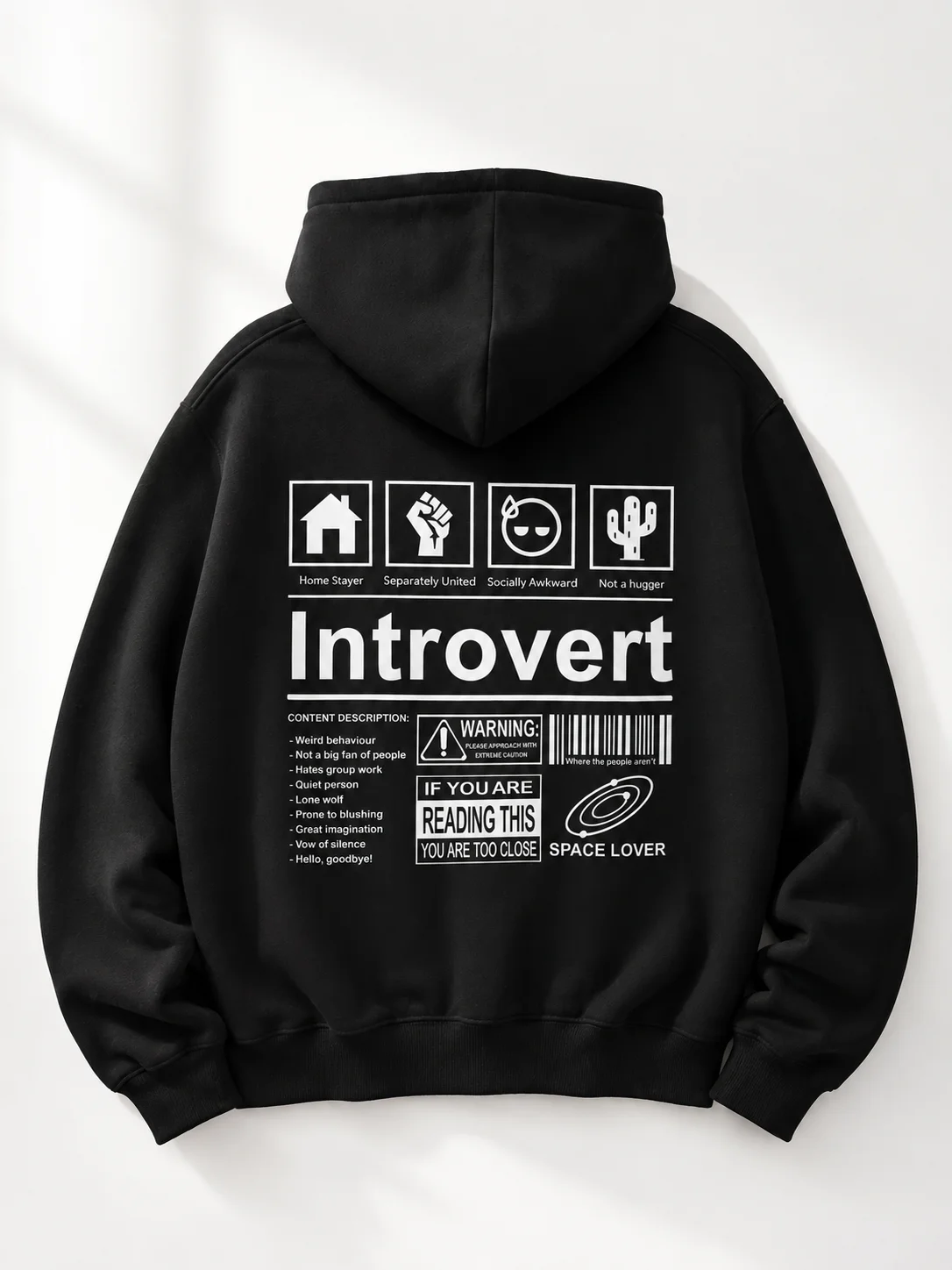 Introvert | Neon Mind Hoodie product image (8)