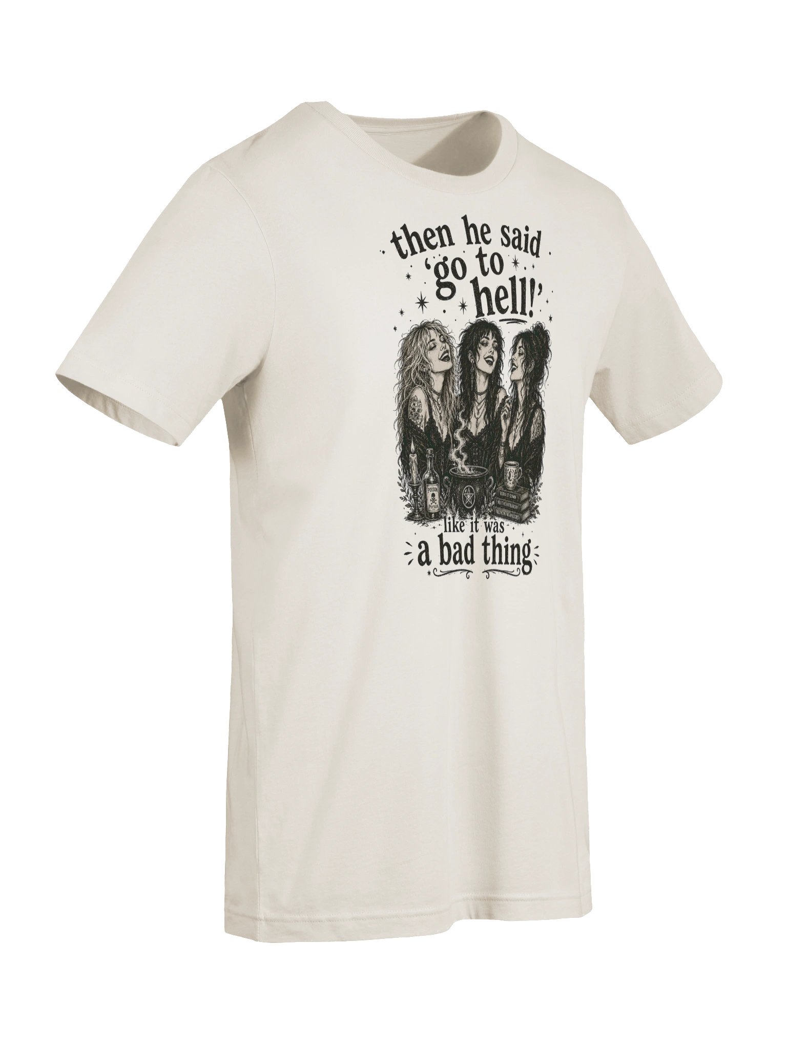 Go to Hell Gothic Humor Tee product image (5)