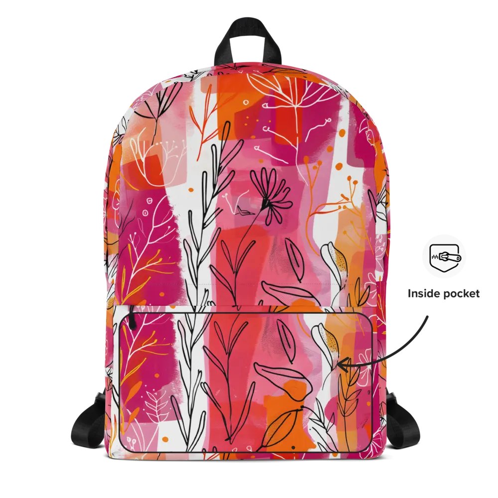 Botanical Burst All-Over Backpack product image (10)