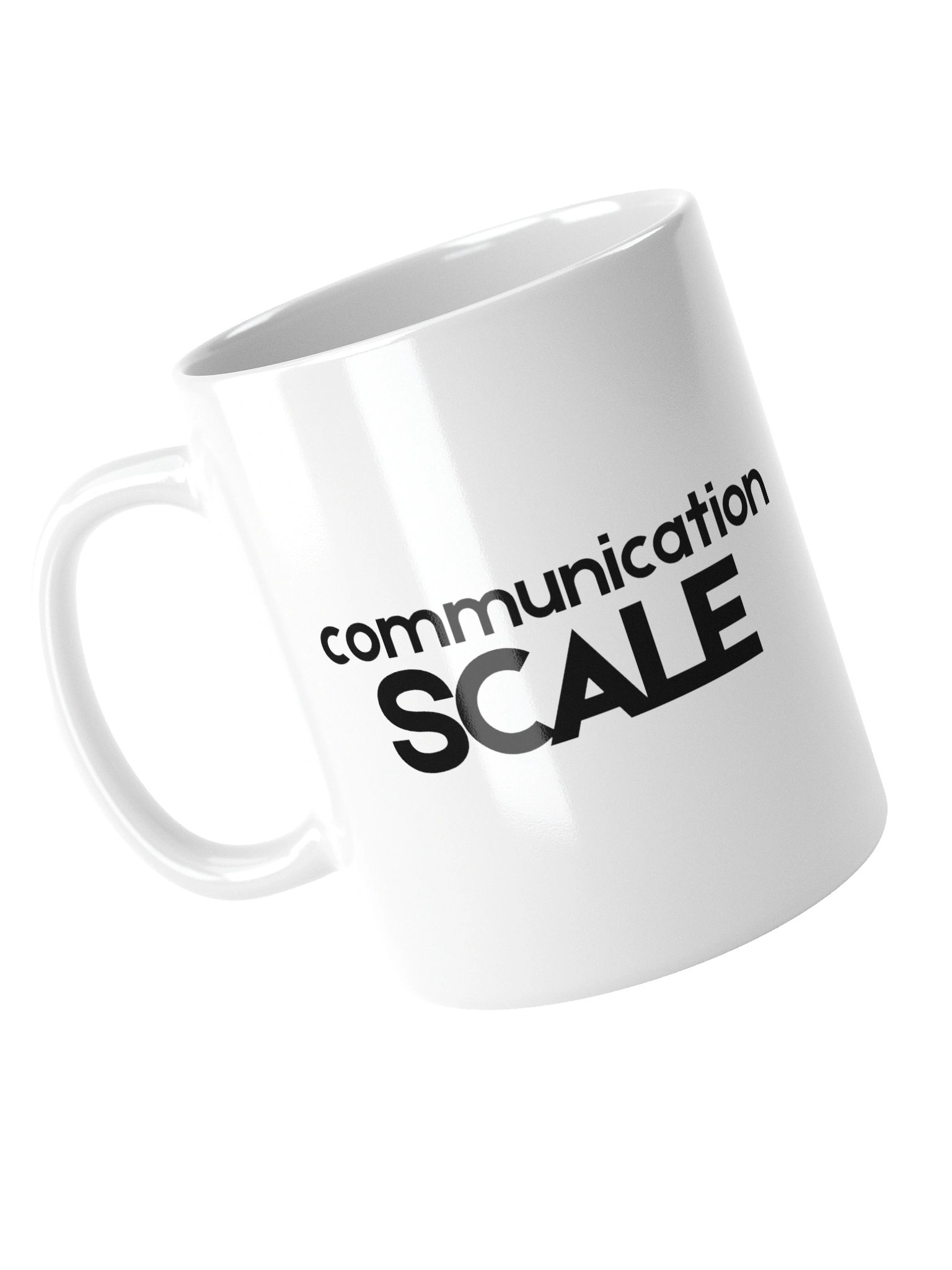 Communication Scale Mug - Minimalist Shared Living Humour - Roommate Flatmate Gift product image (5)