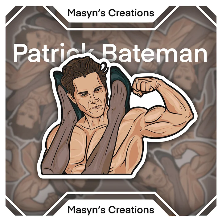 Patrick Bateman Sticker product image (1)