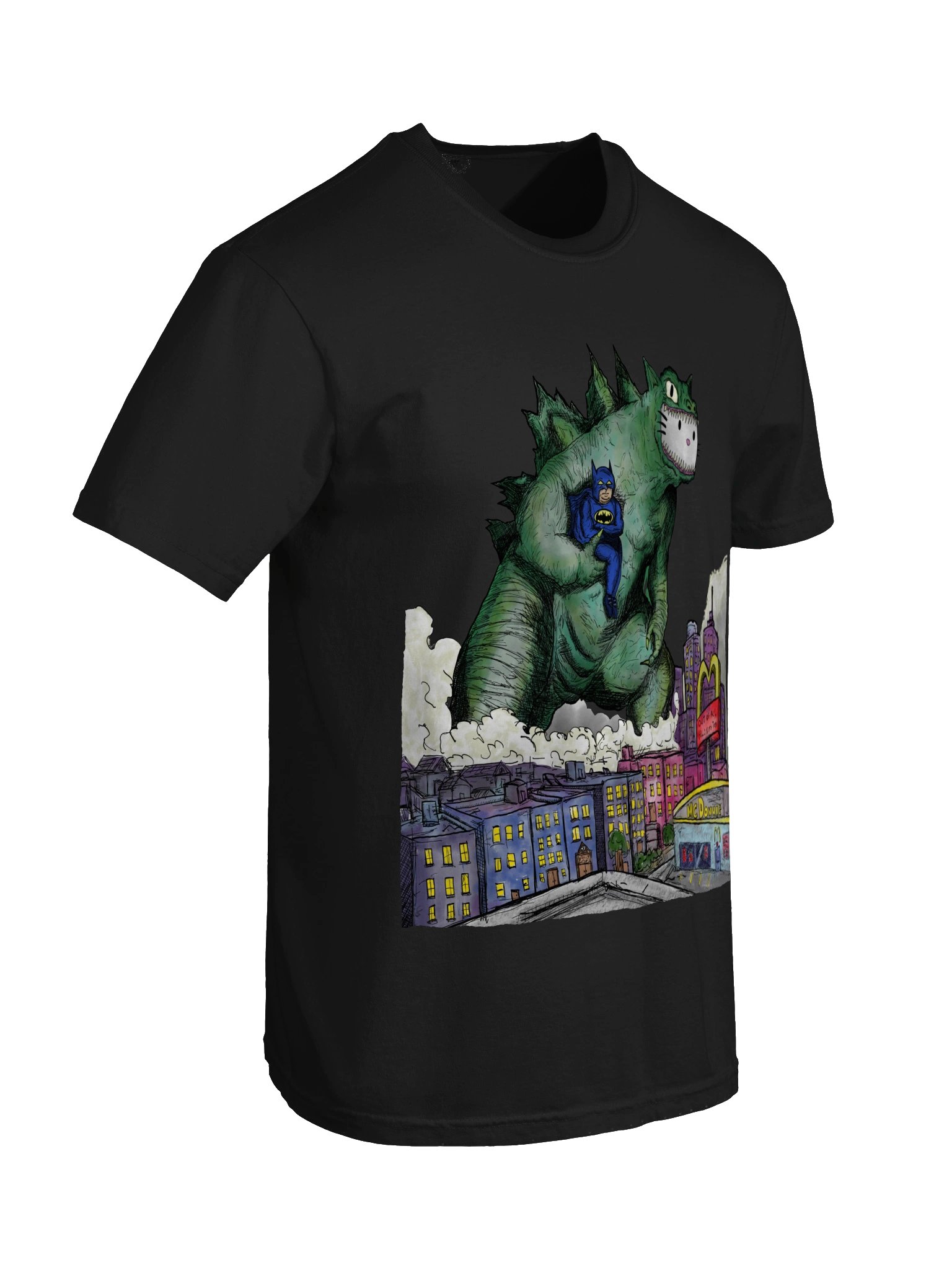 Hello Godzilla Kitty! Shirt product image (6)