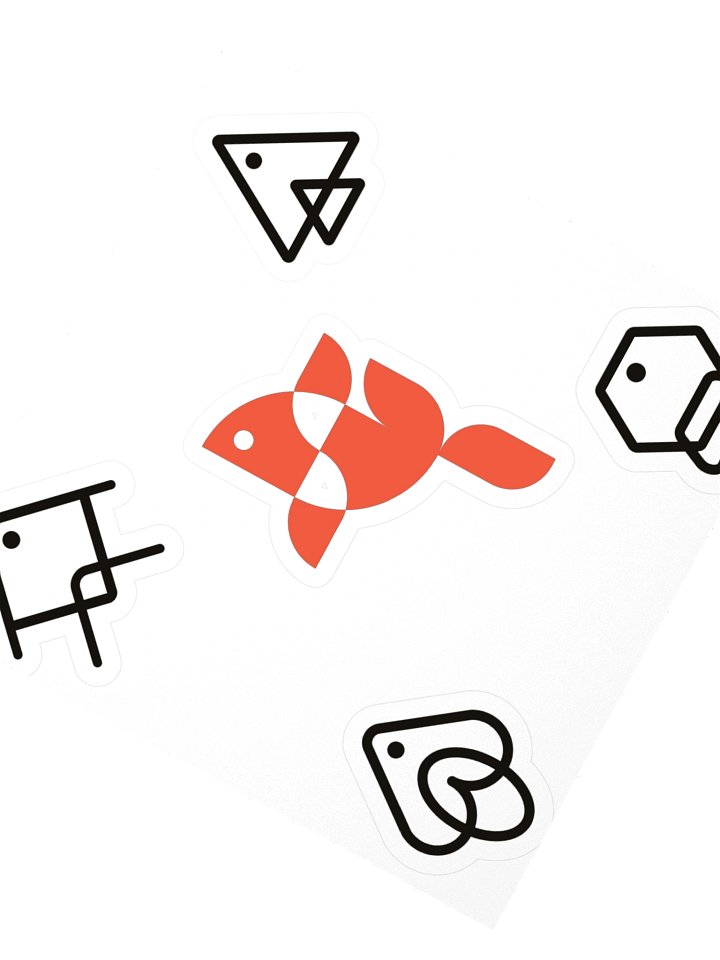 1Fish Stickers product image (2)