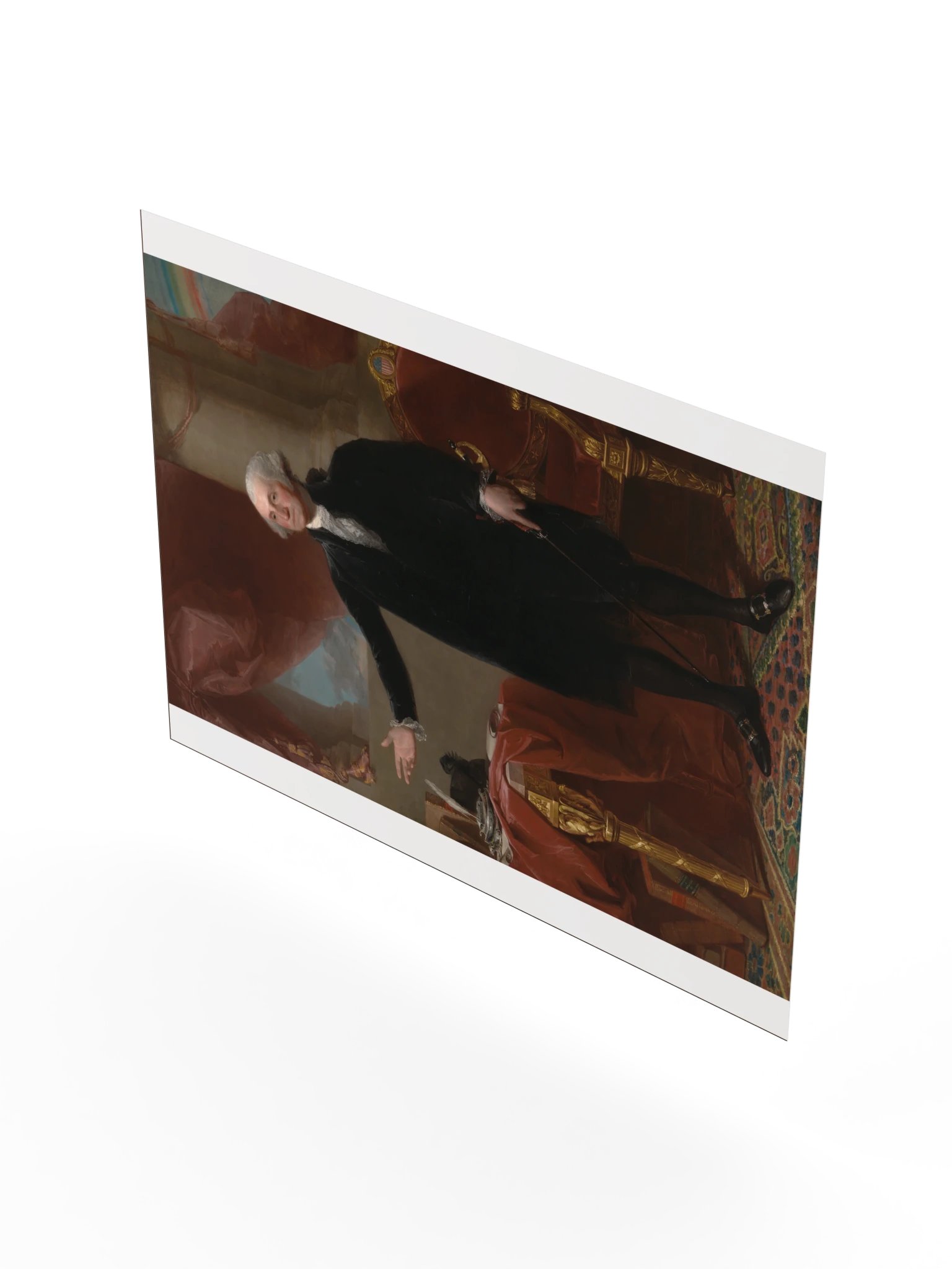 Gilbert Stuart, George Washington: The Lansdowne Portrait (1796) Fine Art Print product image (50)