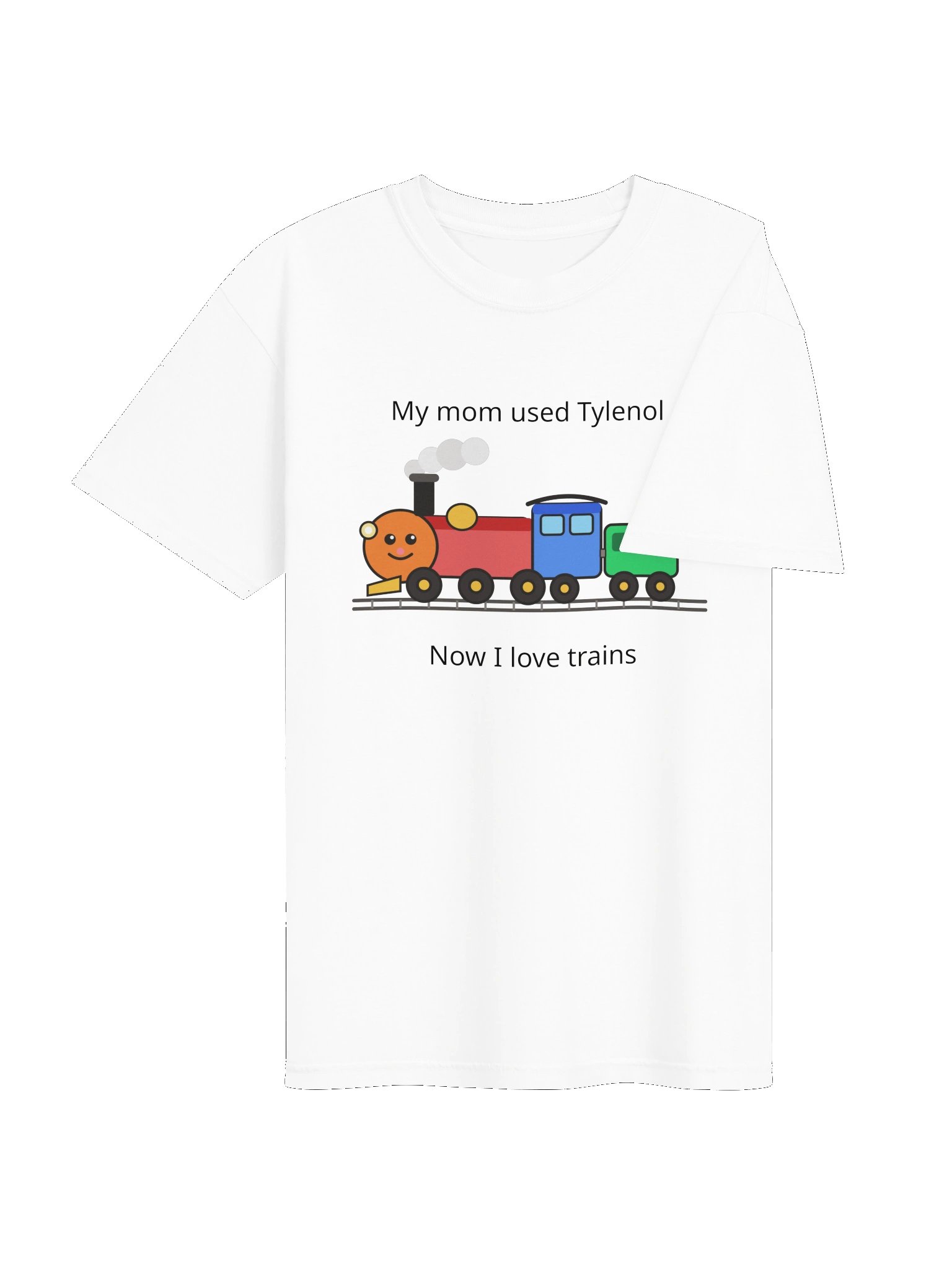 Adult Cartoon Train T-Shirt product image (4)