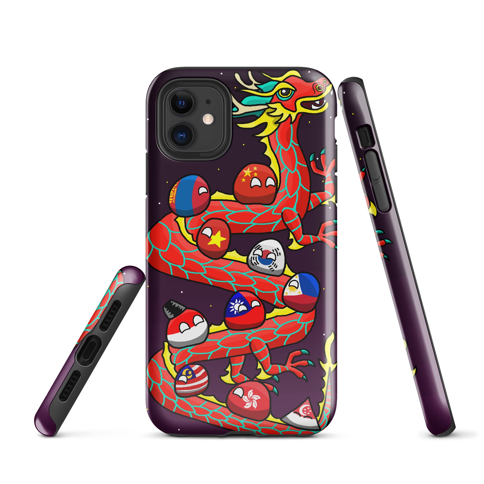 Polandball Lunar New Year iPhone case product image (1)