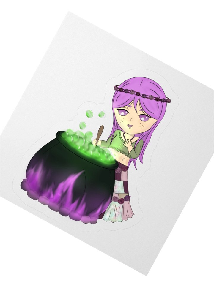 Kitchen Witch Riku | Sticker Set product image (6)